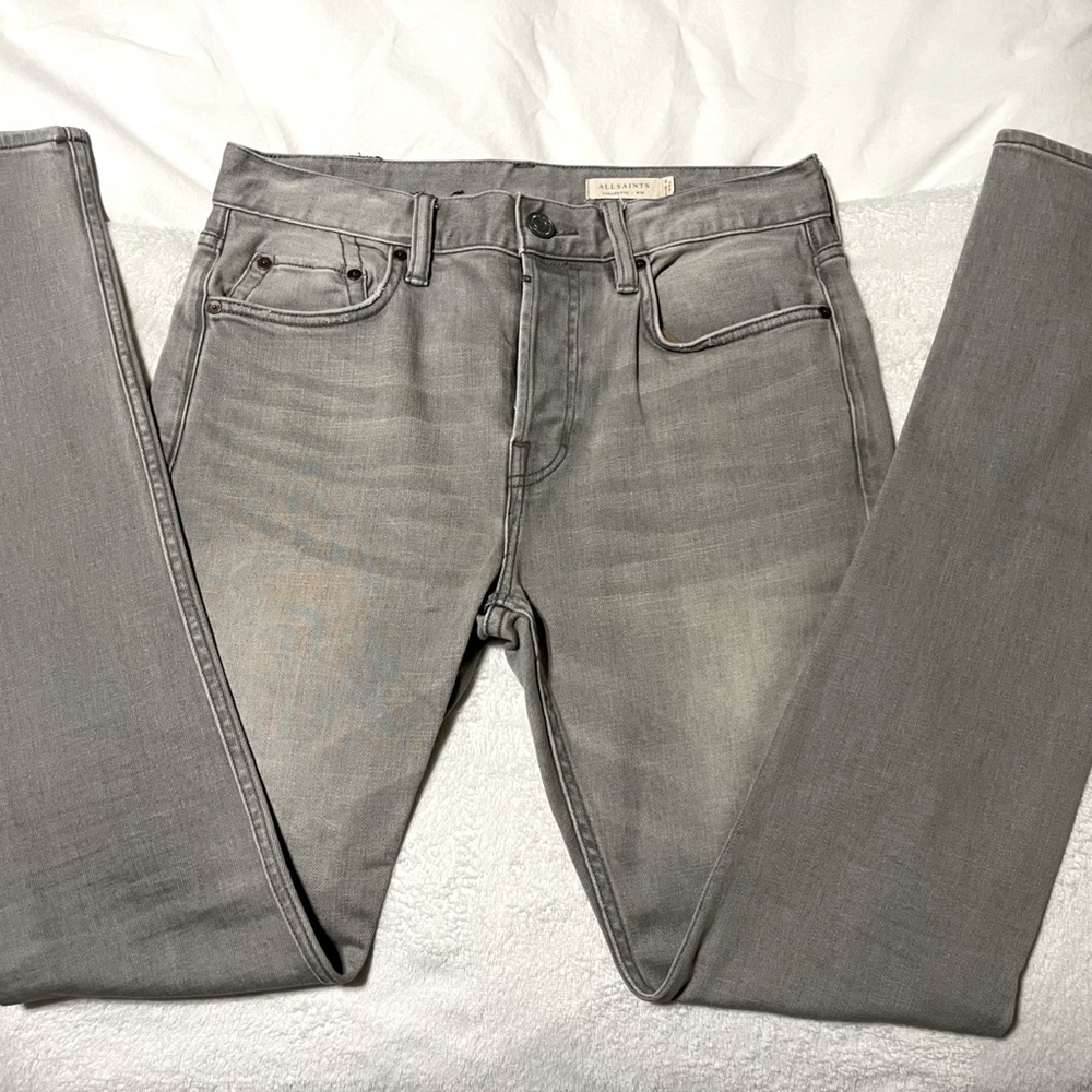 All Saints Cigarette Jean Men - Grey